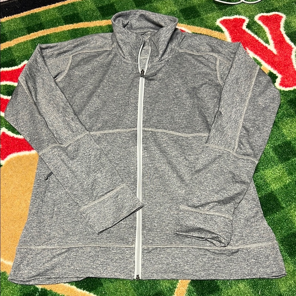 Patagonia Women's L Midweight Gray Full Zip - Picture 1 of 4